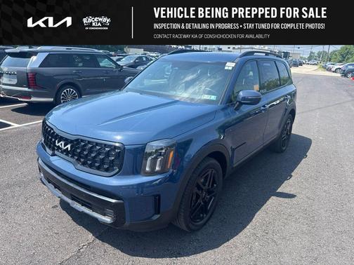 Midnight Lake Blue 2024 Kia Telluride SX X-Line