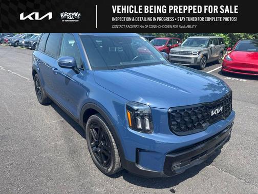 Midnight Lake Blue 2024 Kia Telluride SX X-Line