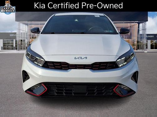 Snow White Pearl 2023 Kia Forte GT-Line