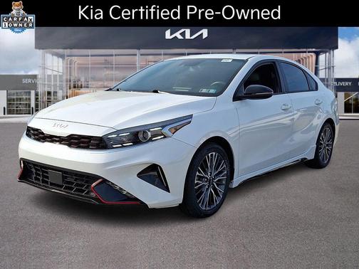 Snow White Pearl 2023 Kia Forte GT-Line