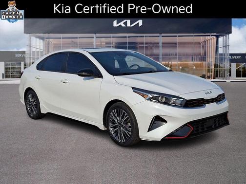 Snow White Pearl 2023 Kia Forte GT-Line