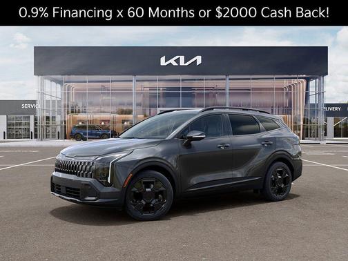 Gravity Gray 2026 Kia Sportage Plug-In Hybrid X-Line