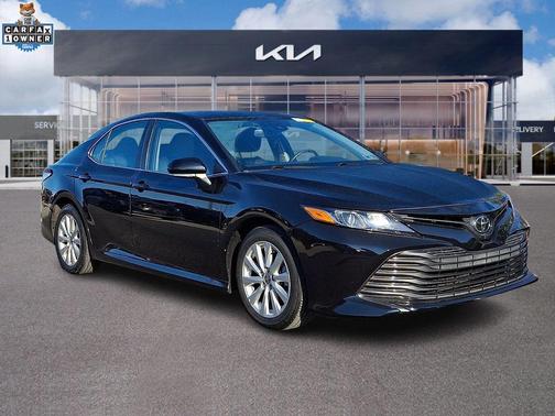Midnight Black Metallic 2020 Toyota Camry LE