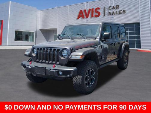 Granite Crystal Metallic Clearcoat 2023 Jeep Wrangler Rubicon