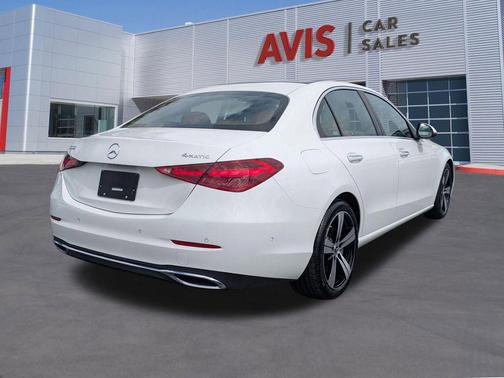 White 2025 Mercedes-Benz C-Class C 300 4MATIC