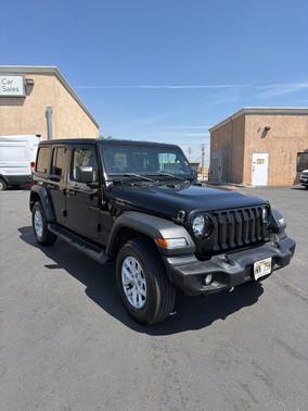 Black Clearcoat 2023 Jeep Wrangler Sport S