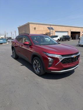 Crimson Metallic 2025 Chevrolet Trax LT
