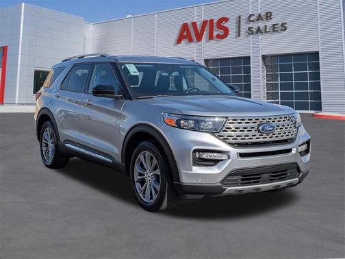 Silver Metallic 2023 Ford Explorer Limited