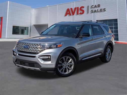 Silver Metallic 2023 Ford Explorer Limited