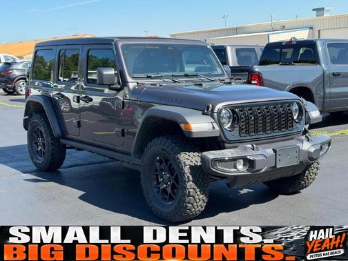 Granite Crystal Clearcoat Metallic 2026 Jeep Wrangler Sport