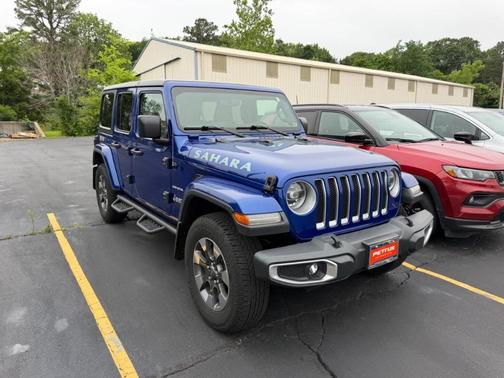 Ocean Blue Metallic 2018 Jeep Wrangler Unlimited Sahara