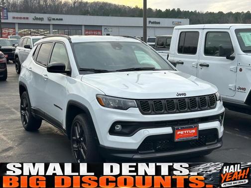 Bright White Clearcoat 2026 Jeep Compass Latitude