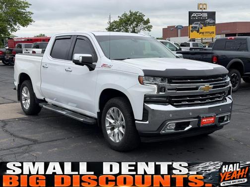 Summit White / White 2022 Chevrolet Silverado 1500 Limited LTZ