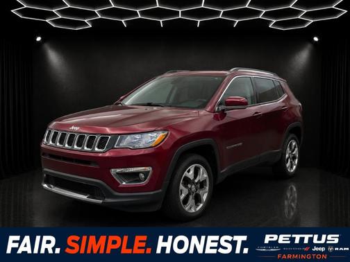 Velvet Red Pearlcoat 2020 Jeep Compass Limited