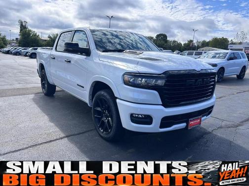White Tri-Coat 2026 RAM 1500 Laramie