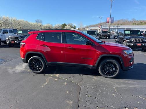 Red 2026 Jeep Compass Latitude