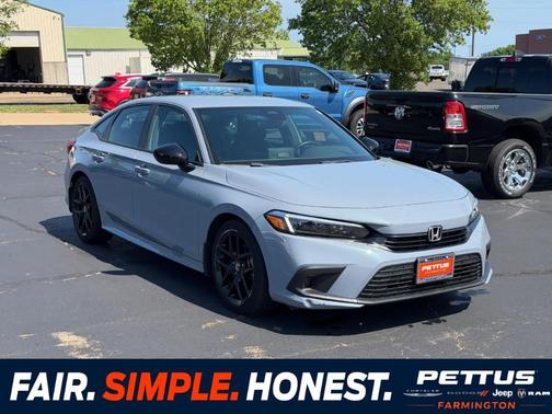 Sonic Gray Pearl 2024 Honda Civic Sport