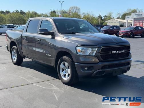 Granite Crystal Clearcoat Metallic 2021 RAM 1500 Big Horn