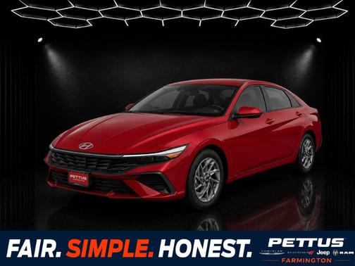 Red 2024 Hyundai ELANTRA SEL