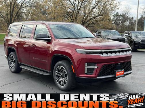 Velvet Red Pearlcoat 2026 Jeep Grand Wagoneer Base