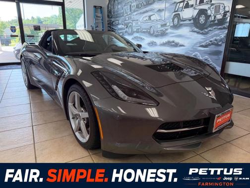 Shark Gray Metallic 2015 Chevrolet Corvette Stingray
