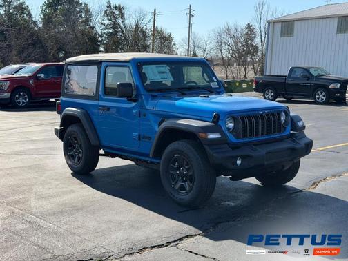 Hydro Blue Pearlcoat 2026 Jeep Wrangler Sport