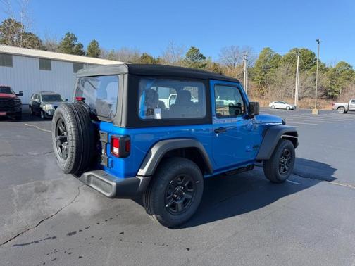 Hydro Blue Pearlcoat 2026 Jeep Wrangler Sport