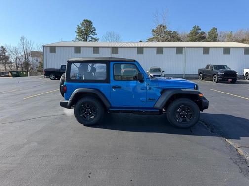 Hydro Blue Pearlcoat 2026 Jeep Wrangler Sport