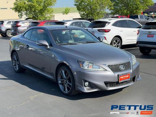 Silver Lining Metallic 2013 Lexus IS 250C Base