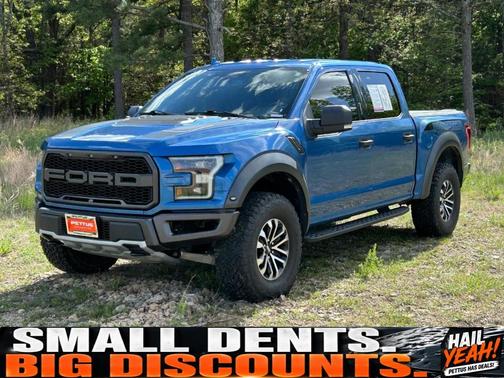 Velocity Blue Metallic 2019 Ford F-150 Raptor