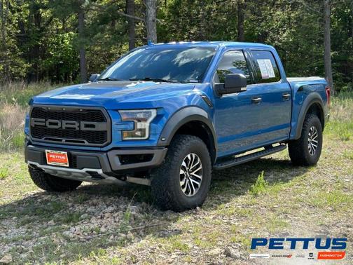 Velocity Blue Metallic 2019 Ford F-150 Raptor