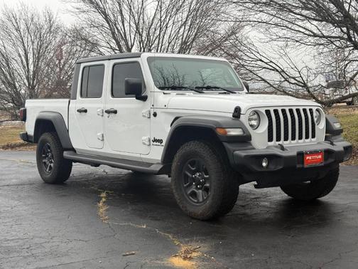 Bright White Clearcoat 2020 Jeep Gladiator Sport
