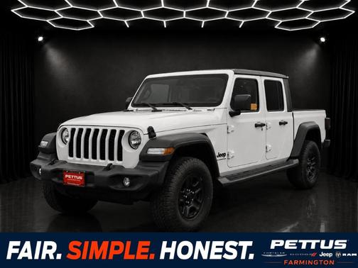 Bright White Clearcoat 2020 Jeep Gladiator Sport