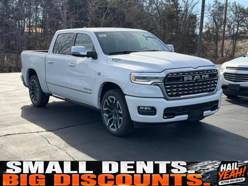 White Tri-Coat 2026 RAM 1500 Limited