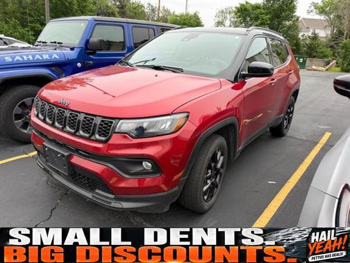 Red 2024 Jeep Compass Latitude