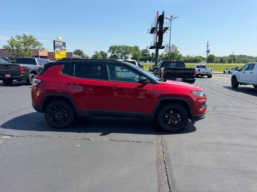 Red 2024 Jeep Compass Latitude