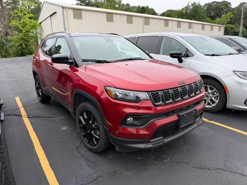 Red 2024 Jeep Compass Latitude