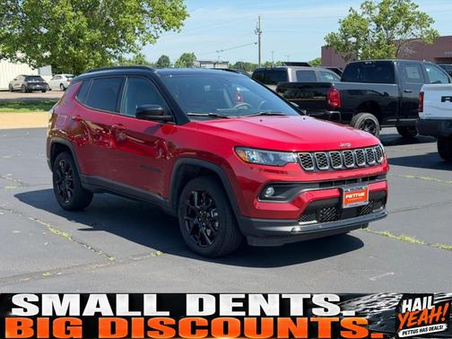 Red 2024 Jeep Compass Latitude
