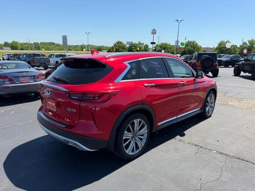 Dynamic Sunstone Red 2021 INFINITI QX50 SENSORY