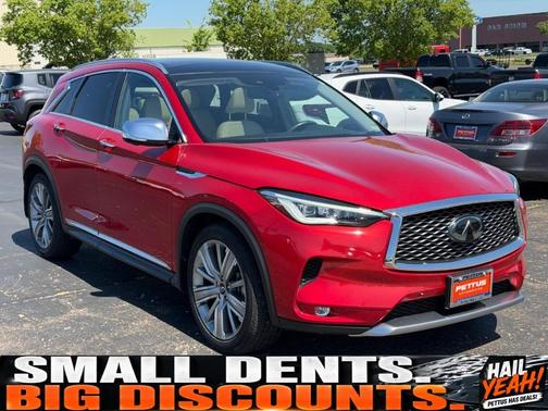 Dynamic Sunstone Red 2021 INFINITI QX50 SENSORY