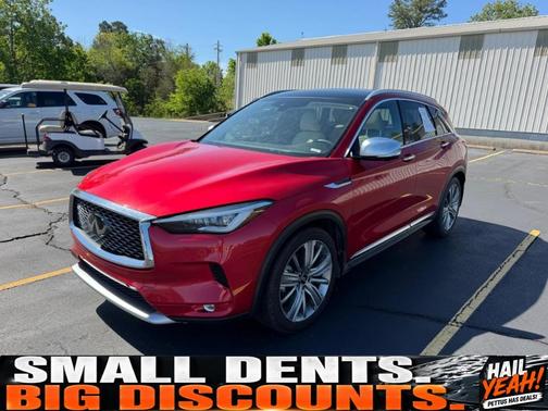 Dynamic Sunstone Red 2021 INFINITI QX50 SENSORY