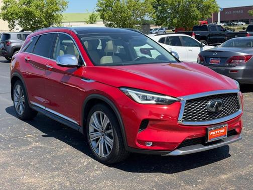 Dynamic Sunstone Red 2021 INFINITI QX50 SENSORY