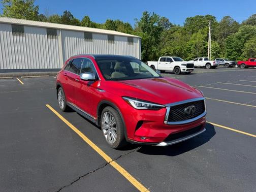 Dynamic Sunstone Red 2021 INFINITI QX50 SENSORY
