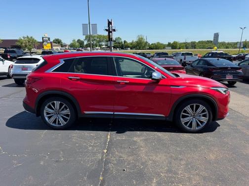 Dynamic Sunstone Red 2021 INFINITI QX50 SENSORY