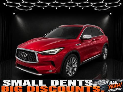 Dynamic Sunstone Red 2021 INFINITI QX50 SENSORY