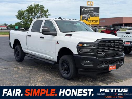 Bright White Clearcoat 2026 RAM 2500 Tradesman