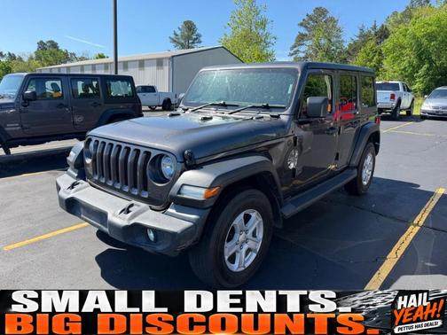 Granite Crystal Clearcoat Metallic 2022 Jeep Wrangler Unlimited Sport RHD