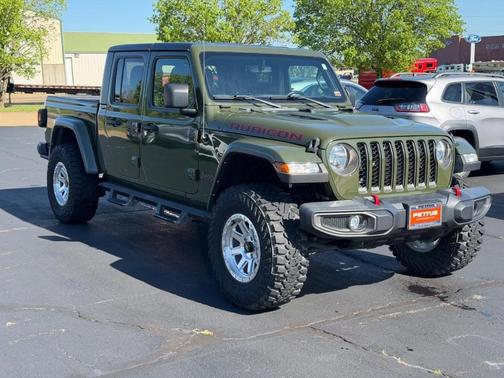 Sarge Green Clearcoat 2021 Jeep Gladiator Rubicon