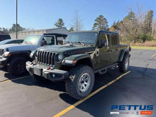 Sarge Green Clearcoat 2021 Jeep Gladiator Rubicon