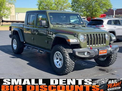 Sarge Green Clearcoat 2021 Jeep Gladiator Rubicon